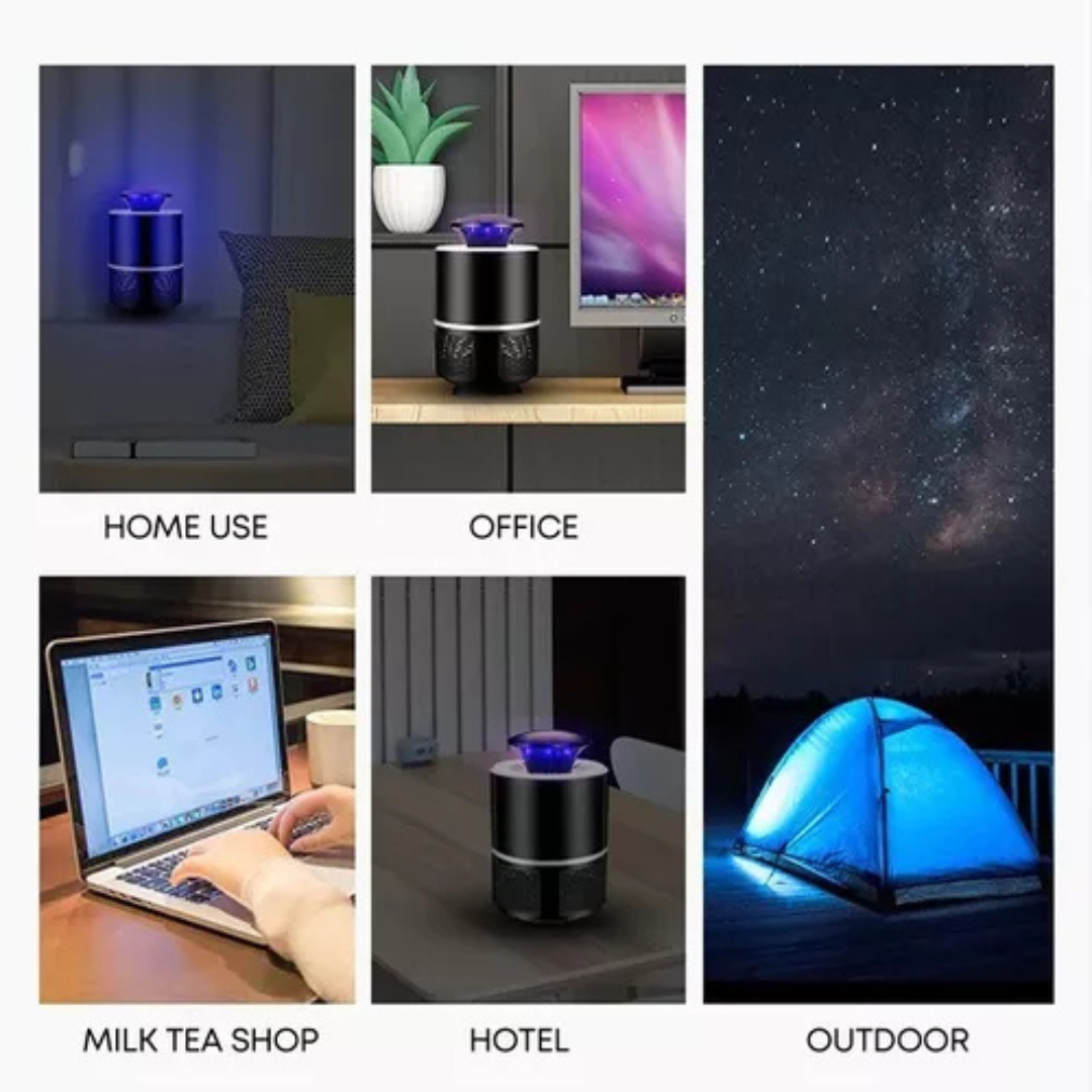 LÁMPARA MATA MOSQUITOS LUZ UV EXTERMIN
