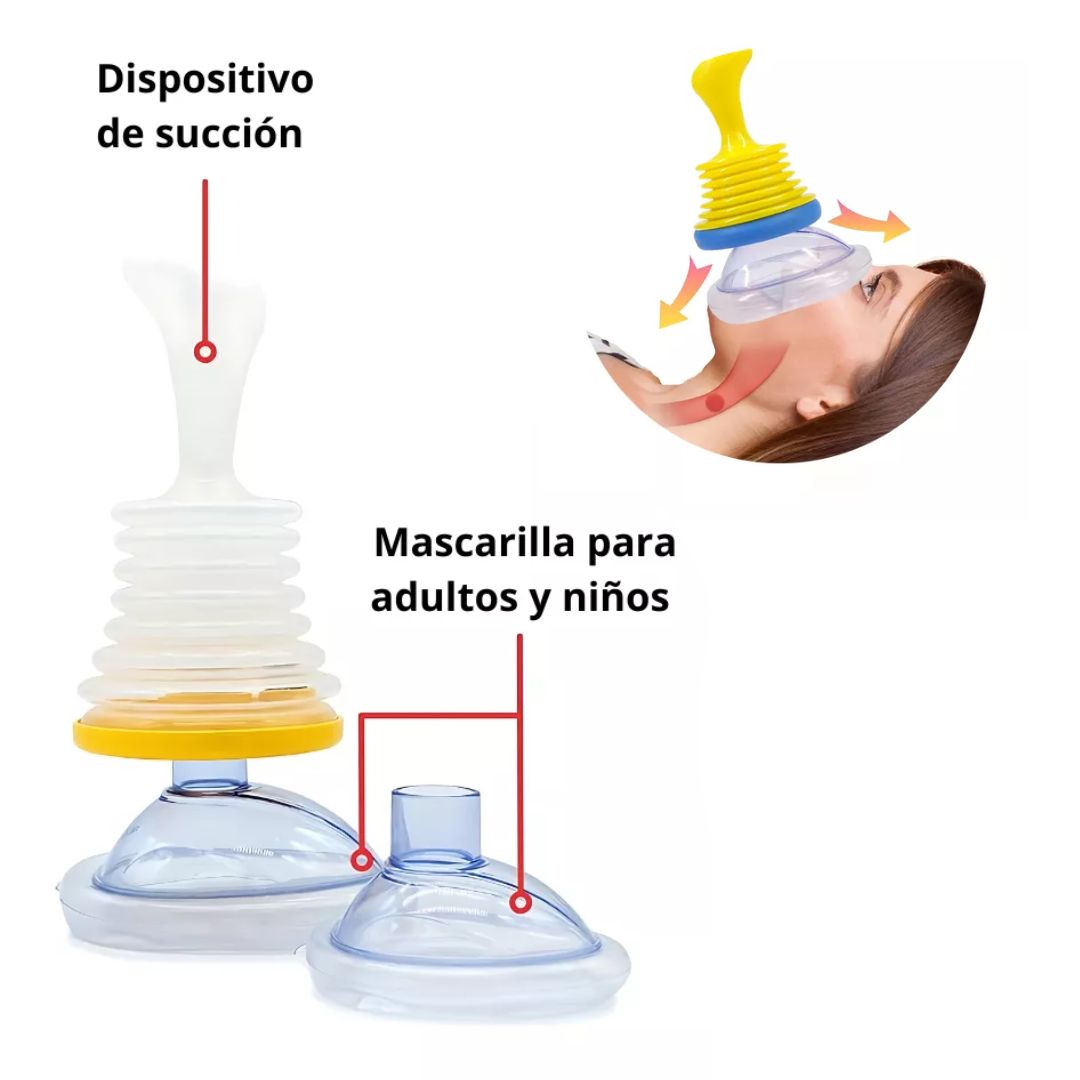 KIT DISPOSITIVO EMERGENCIA ANTI ASFIXIA