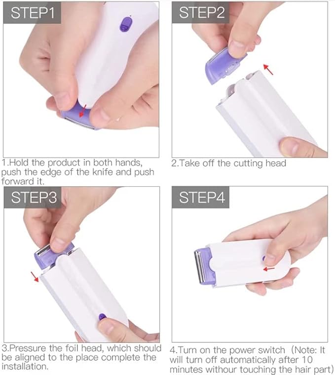 MINI DEPILADORA CUERPO Y ROSTRO